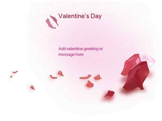 First you need a Valentine PowerPoint template Below is an example